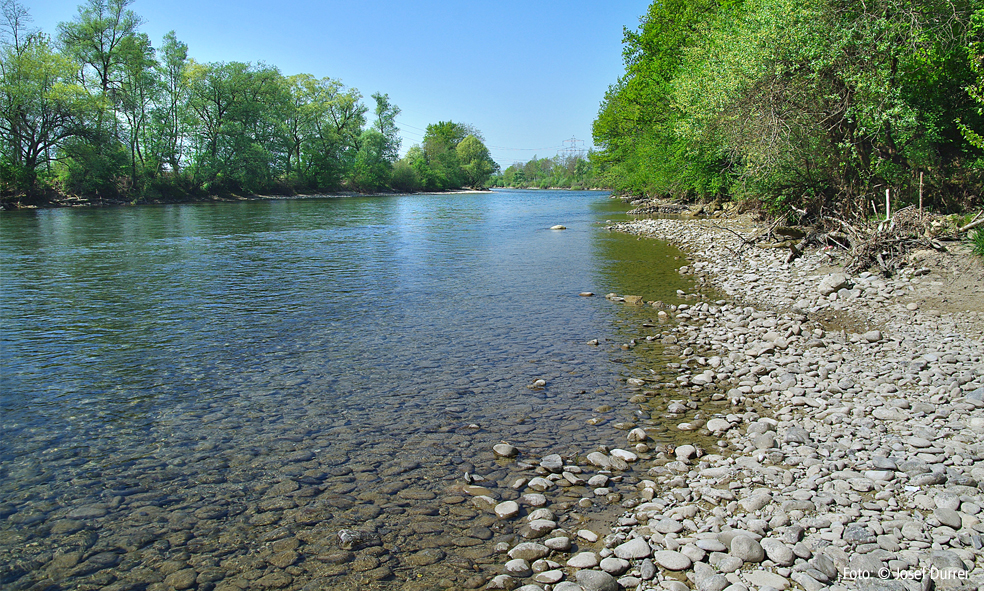 Reuss Fluss bei Inwil